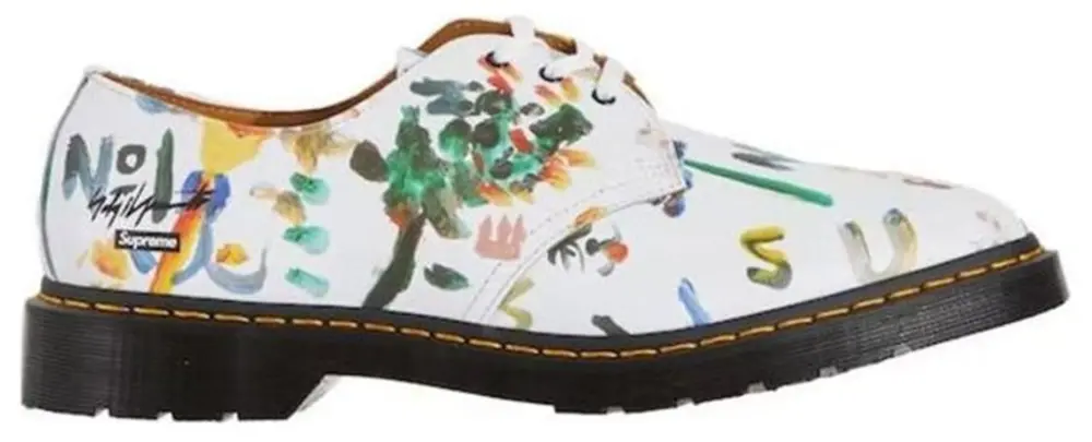 Giày Dr Martens 1461 'Supreme Yohji Yamamoto White' 28010100