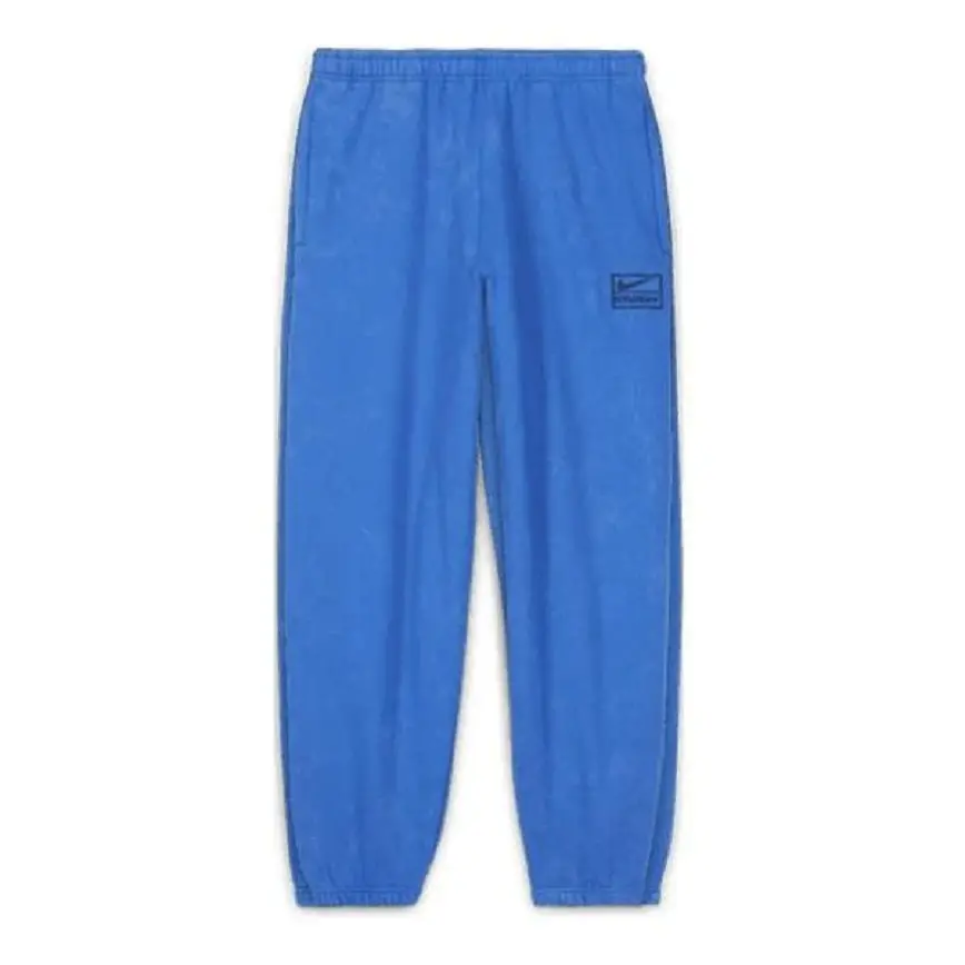 Quần Nike x Stussy Acid Wash Sweatpants 'Blue' DR4025-480