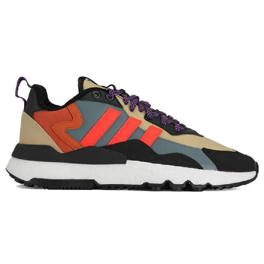 Giày Adidas Nite Jogger 'Core White Orange' FZ3664