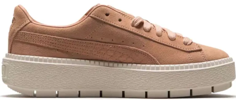 Giày Puma Suede Platform Animal 'Orange Pink' 367814-03