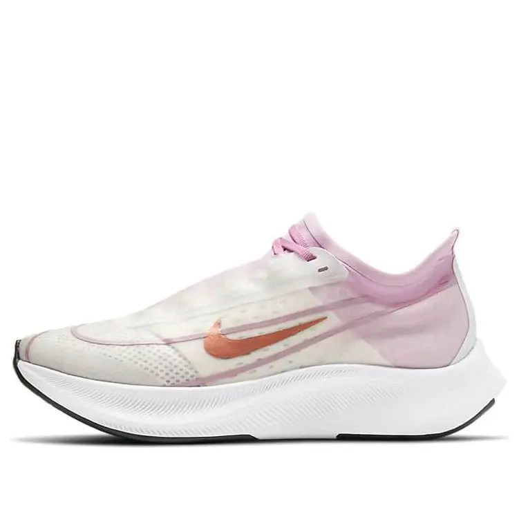Giày Nike Zoom Fly 3 White Light Arctic Pink Bronze AT8241-103 - Ảnh 4