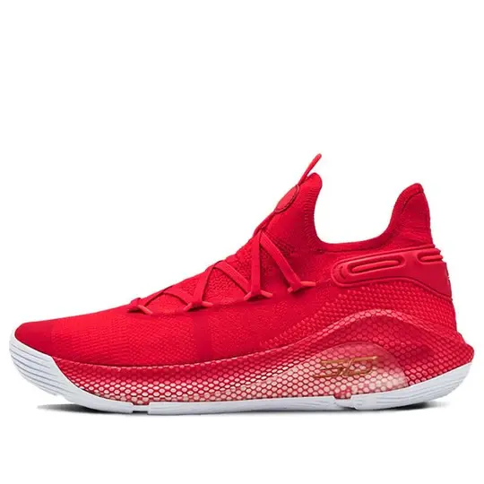 Alternative view of Giày Under Armour Curry 6 Team 'Red' 3022893-605