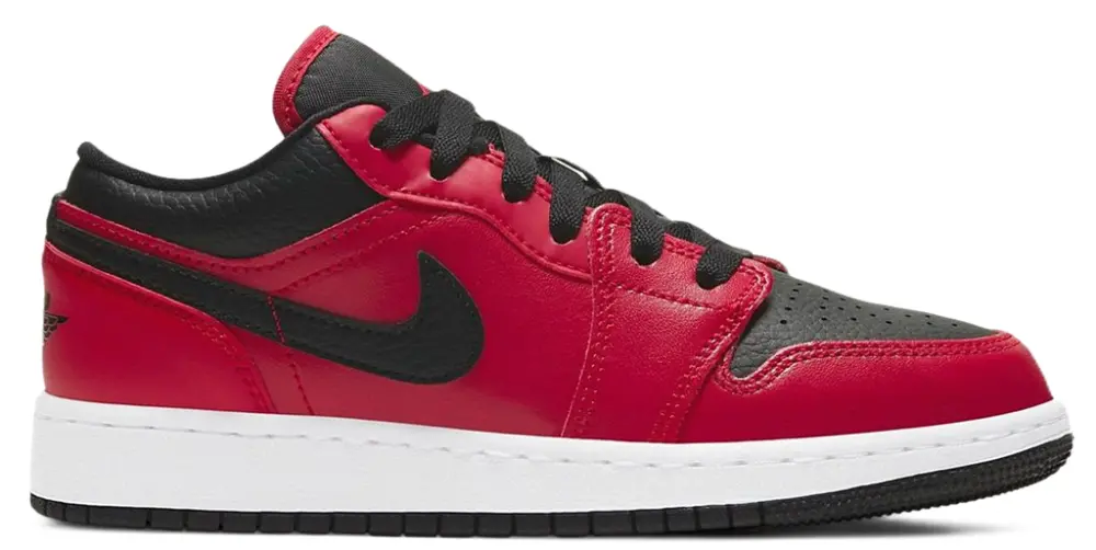 Giày Nike Air Jordan 1 Low GS 'Reverse Bred' 553560-605