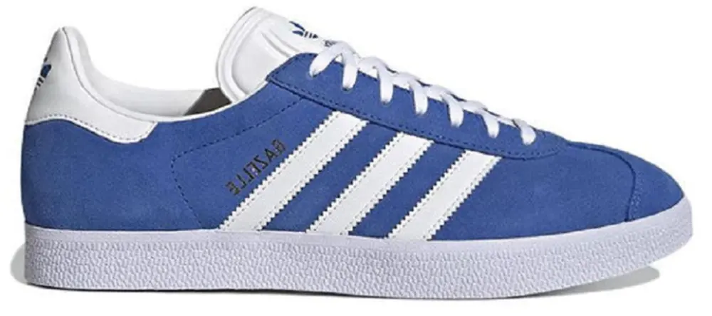 Giày Adidas Gazelle 'Blue Cloud White Gold Metallic' GX2207