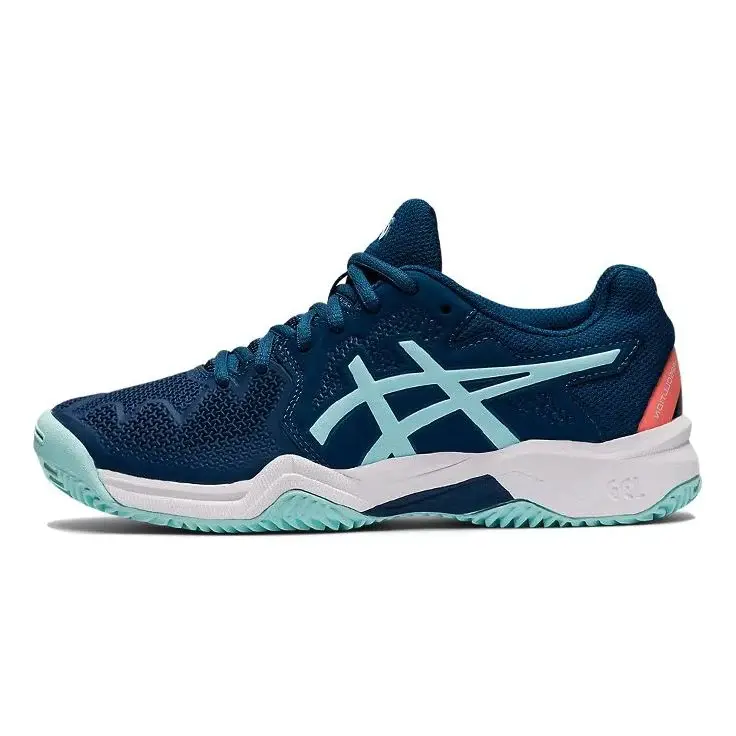 Giày Asics Gel Resolution 8 GS 'Light Indigo Clear Blue' 1044A018-406 - Ảnh 4