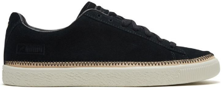 Giày Puma Suede Trim PRM 'Black' 369992-01
