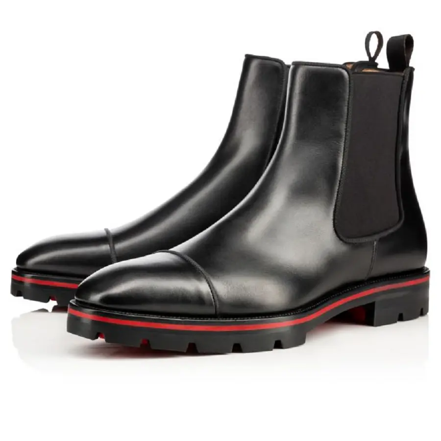 Giày Christian Louboutin Melon Black Calf 'Black' 3161148BK01 - Ảnh 3