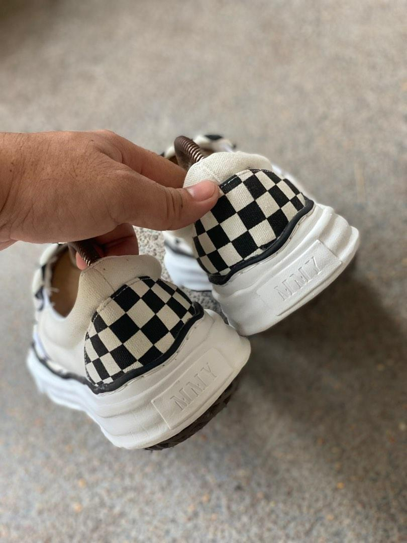 Giày Maison Mihara Yasuhiro Baker 'Black White' A02FW704-BLKWHT - Ảnh 6