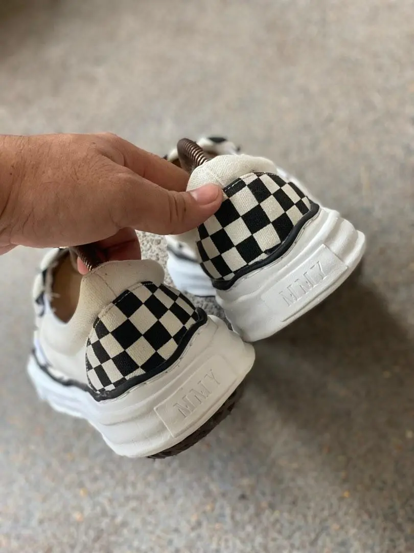 Giày Maison Mihara Yasuhiro Baker 'Black White' A02FW704-BLKWHT - Ảnh 6