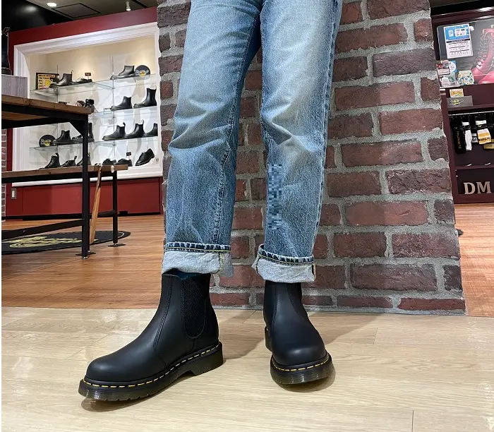 Giày Dr.Martens 2976 Nappa Leather 'Black' 27100001 - Ảnh 3