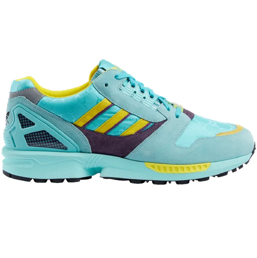 Giày Adidas X Gucci Zx8000 Sneaker 'Aquamarine Suede' 721936-AAA9L-4644