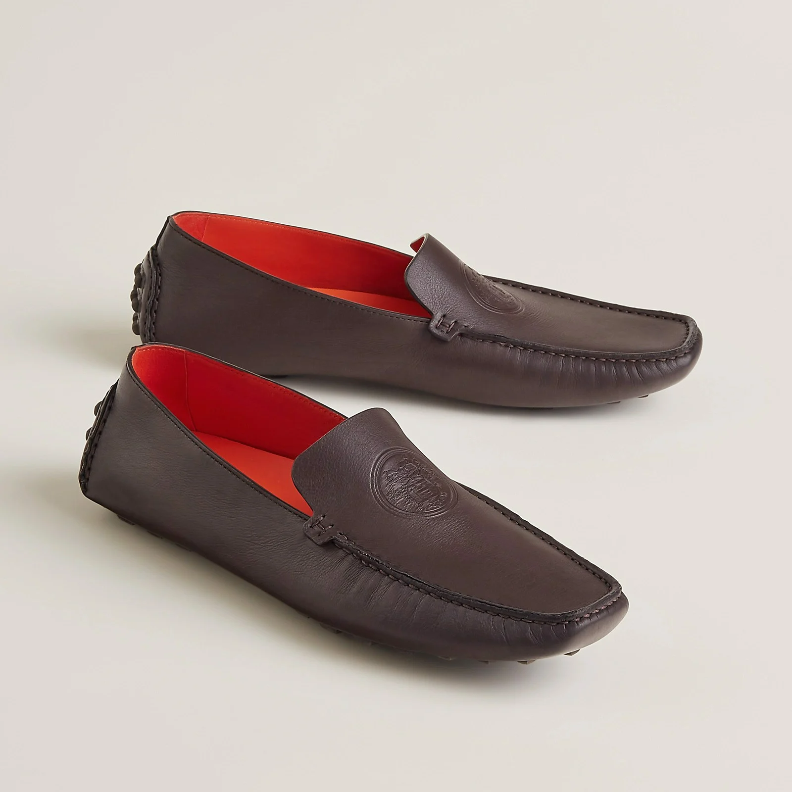 Giày Hermes Gustave Loafer 'Marron Ébène' H231967ZHME400 - Ảnh 5