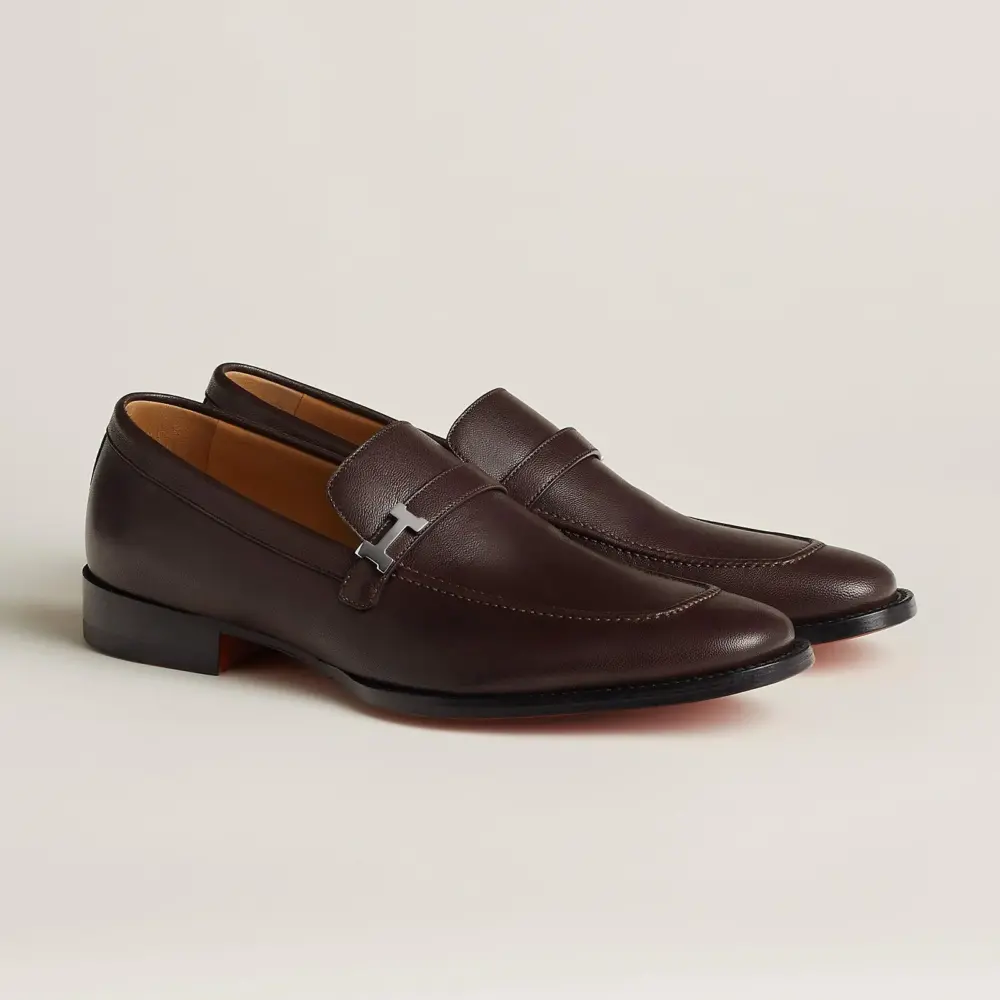 Giày Hermes Guido Loafer 'Marron Ébène' H231993ZAME395 - Ảnh 3