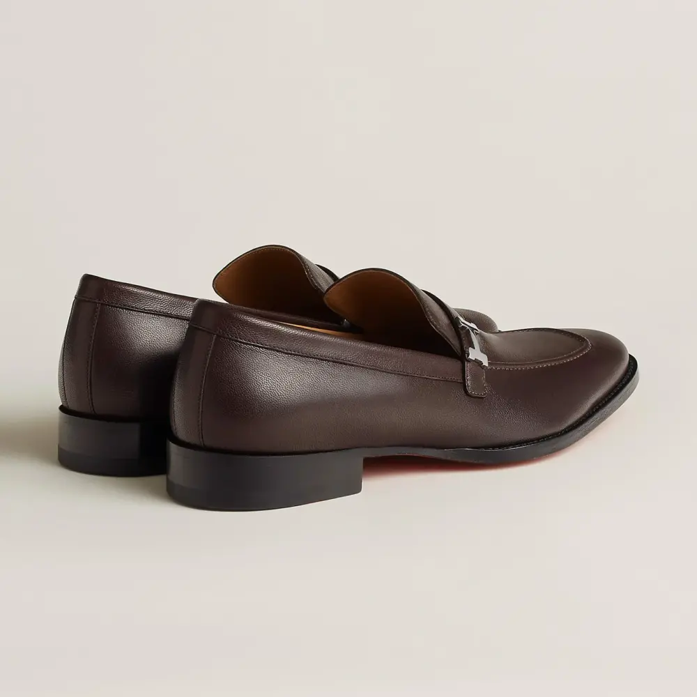 Alternative view of Giày Hermes Guido Loafer 'Marron Ébène' H231993ZAME395