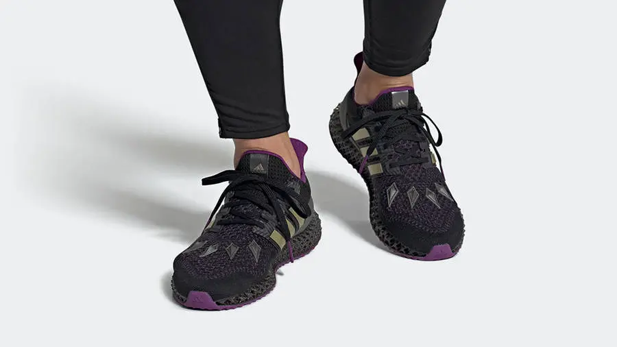 Alternative view of Giày Adidas Ultra 4D 'Marvel Black Panther' HQ0949