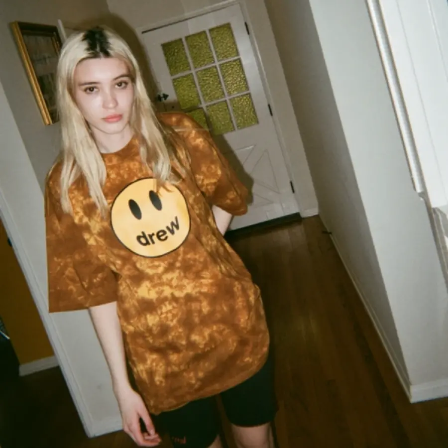 Alternative view of Áo Drew House Mascot SS Tee Brown Tie Dye