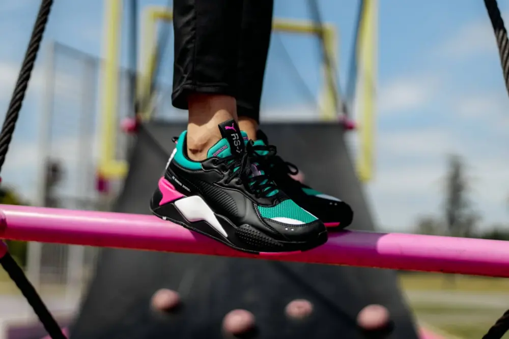 Alternative view of Puma RS X Master 'Black/Spectra Green' 371870-06