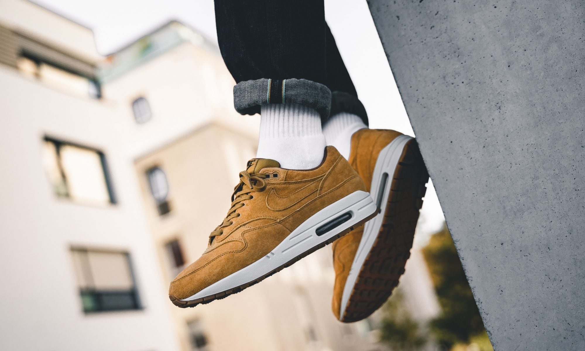 Giày Nike Air Max 1 Premium 'Wheat' 875844-701 - Ảnh 2