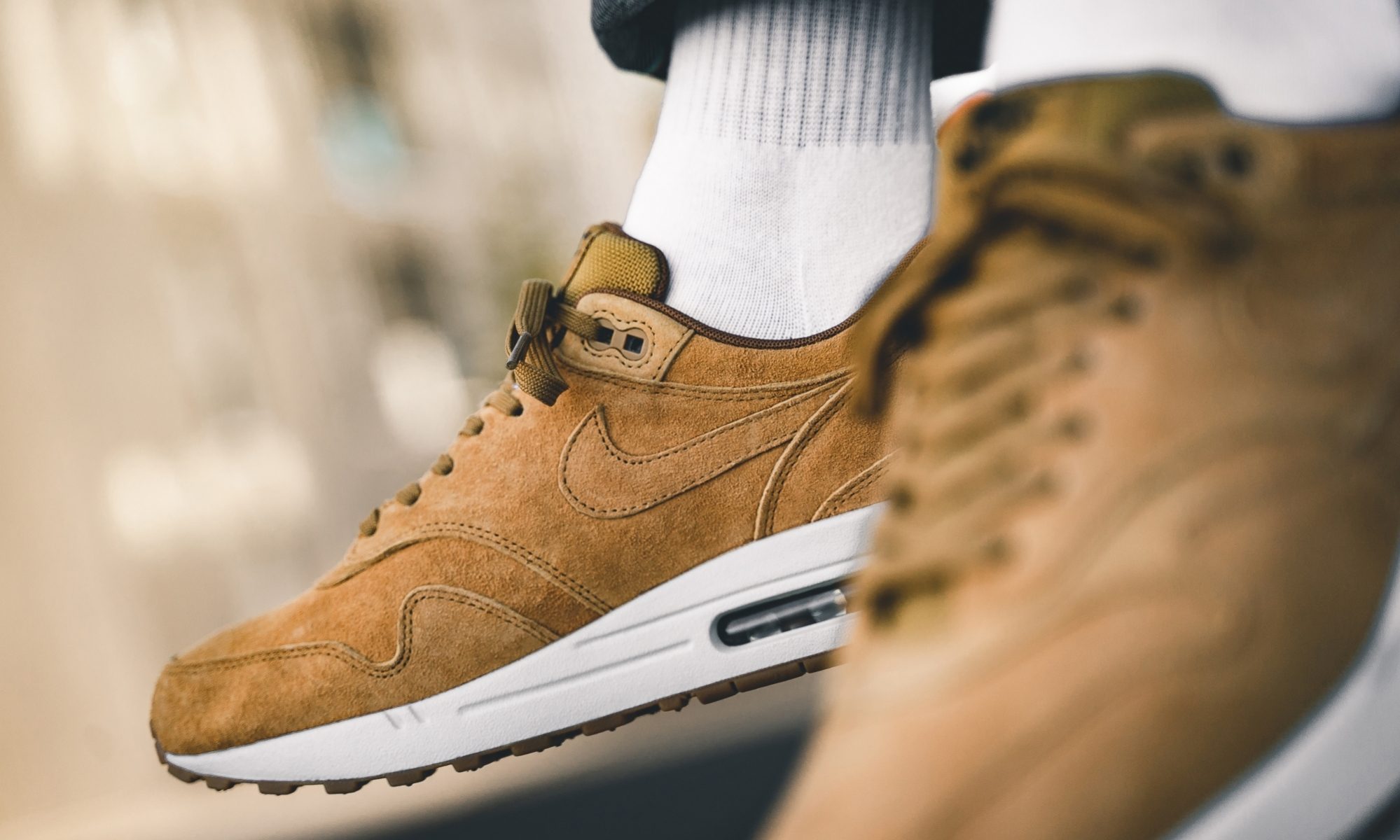 Giày Nike Air Max 1 Premium 'Wheat' 875844-701 - Ảnh 3