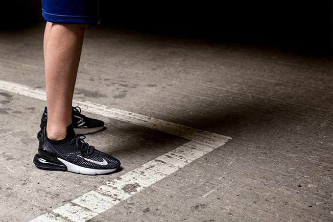 Giày Nike Air Max 270 Flyknit 'Black White' AH6803-001 - Ảnh 4