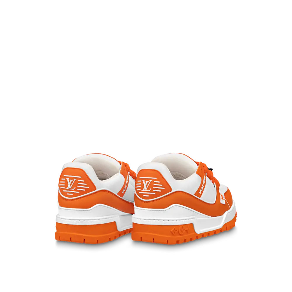 Giày Louis Vuitton Maxi Trainers 'Orange' 1AB8SX - Ảnh 5