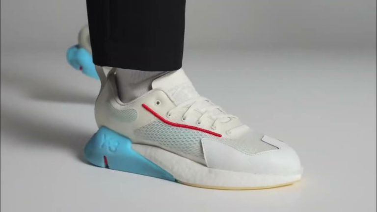 Giày Adidas Y-3 Orisan ‘White Bright Cyan’ GW8653 - Ảnh 4