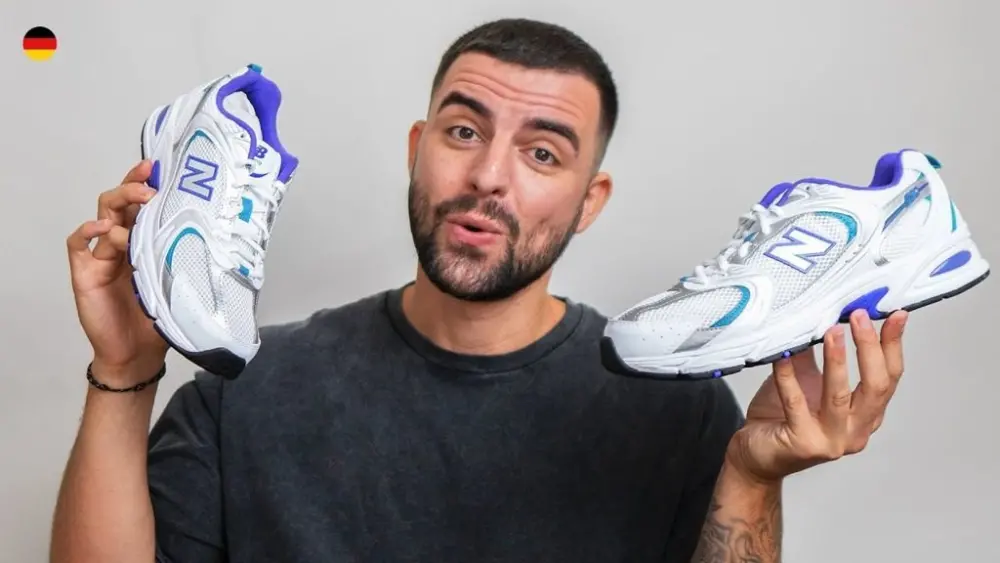 Giày New Balance 530 'White Mirage Violet' MR530FN1 - Ảnh 5