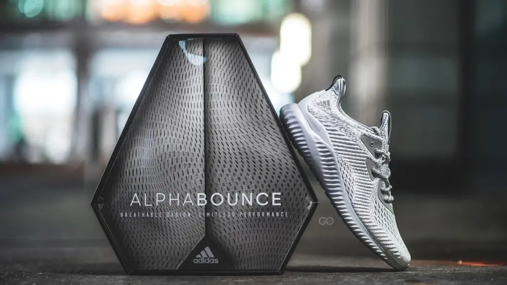 Giày Adidas x Reigning Champ AlphaBOUNCE 'White Grey' CG5328 - Ảnh 6