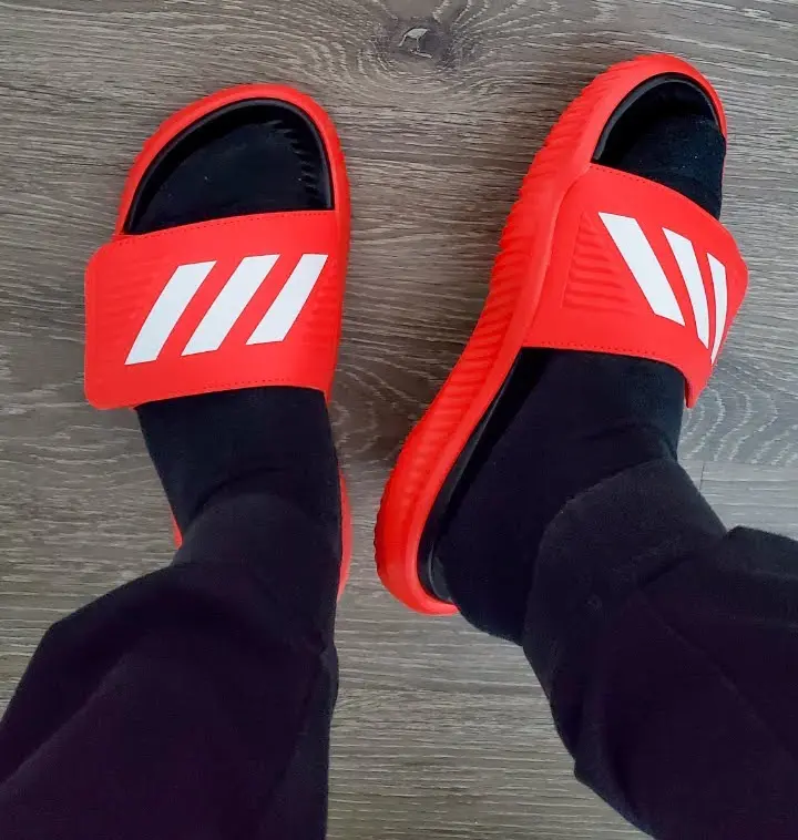 Dép Adidas Alphabounce Slide 'Active Red' F34773 - Ảnh 3