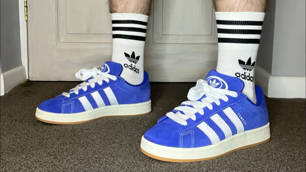 Giày Adidas Campus 00s 'Semi Lucid Blue' H03471 - Ảnh 3