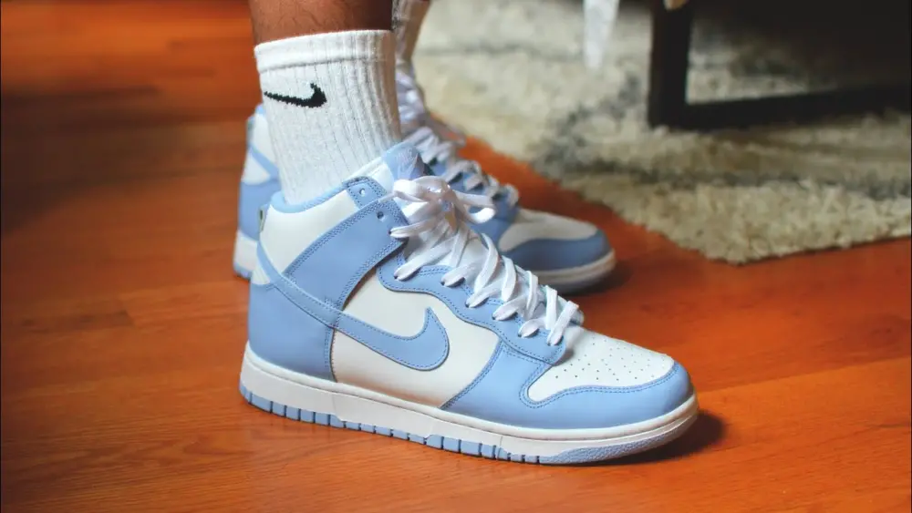 Giày Nike Wmns Dunk High 'Aluminum' DD1869-107 - Ảnh 6