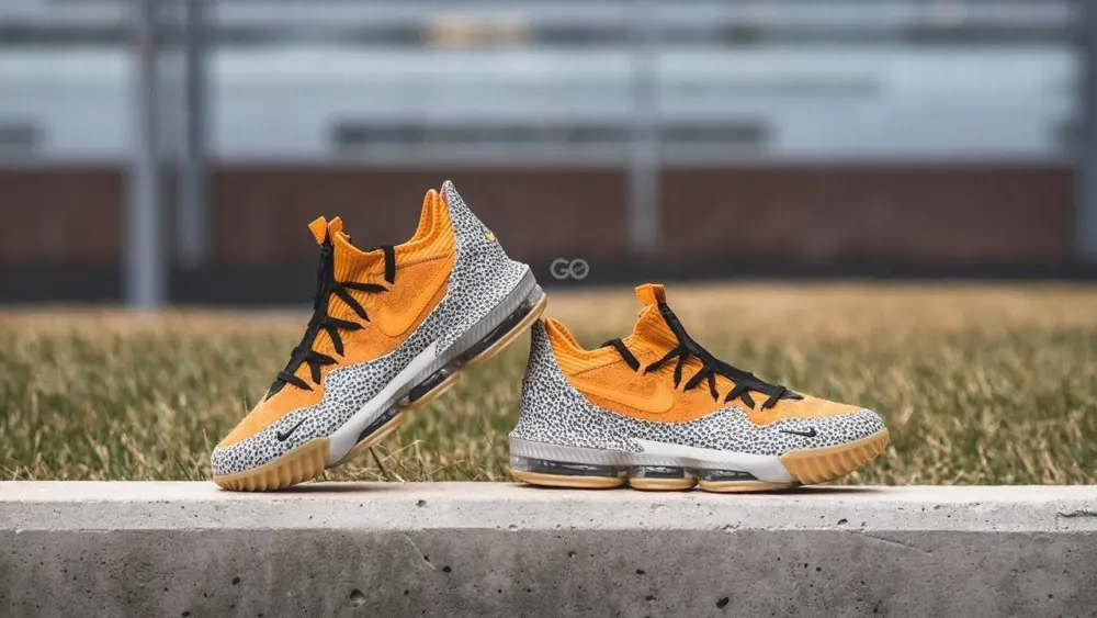 Giày Nike LeBron 16 Low 'Atmos Safari' CD9471-800 - Ảnh 4