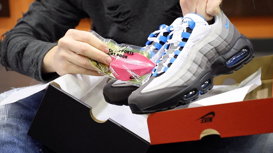 Giày Nike Air Max 95 OG 'Crystal Blue' AT8696-100 - Ảnh 3