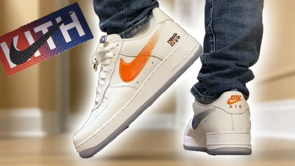 Giày Nike Kith x Air Force 1 Low 'NYC - White' CZ7928-100 - Ảnh 3