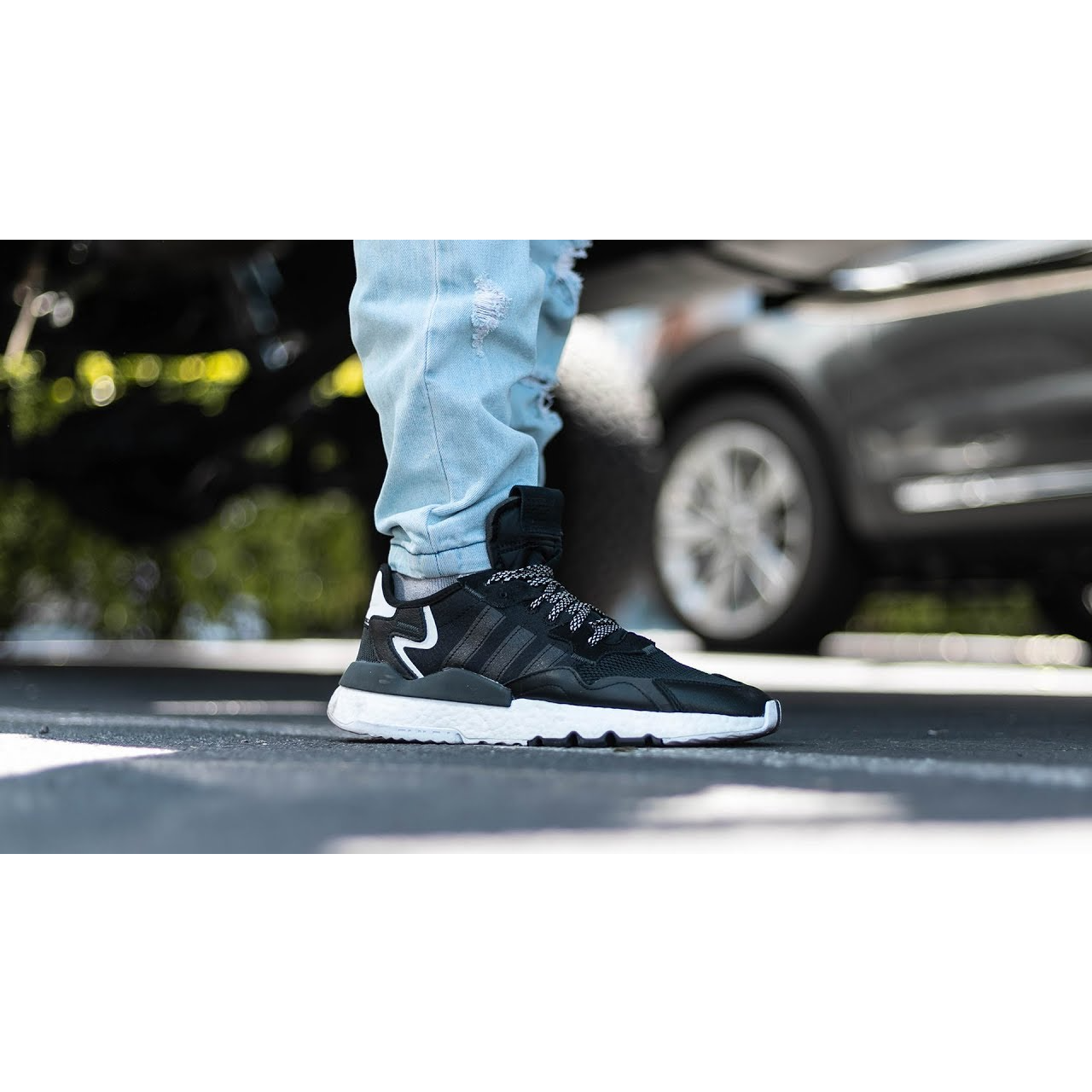 Giày Adidas Nite Jogger 'Core Black' EE6254 - Ảnh 2
