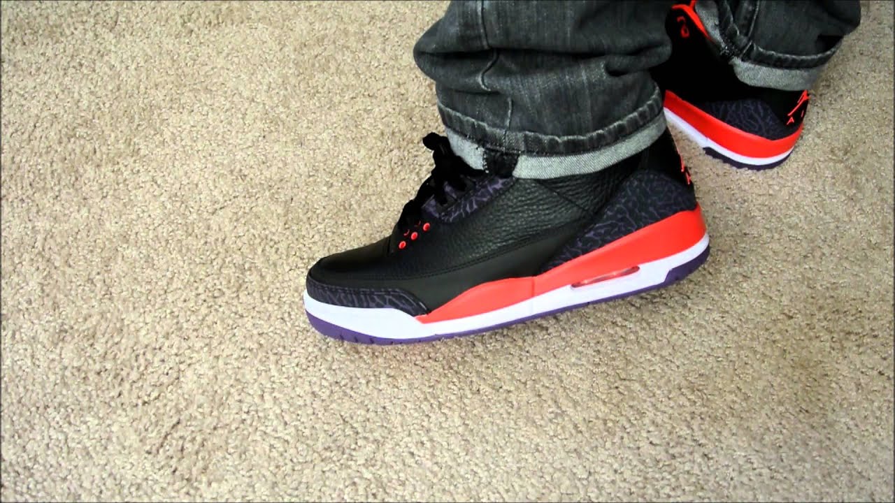 Giày Nike Air Jordan 3 Retro 'Crimson' 136064-005 - Ảnh 4