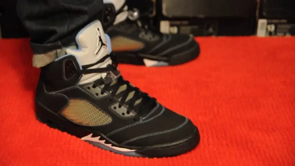 Giày Nike Air Jordan 5 Retro LS 'UNC' 314259-041 - Ảnh 4