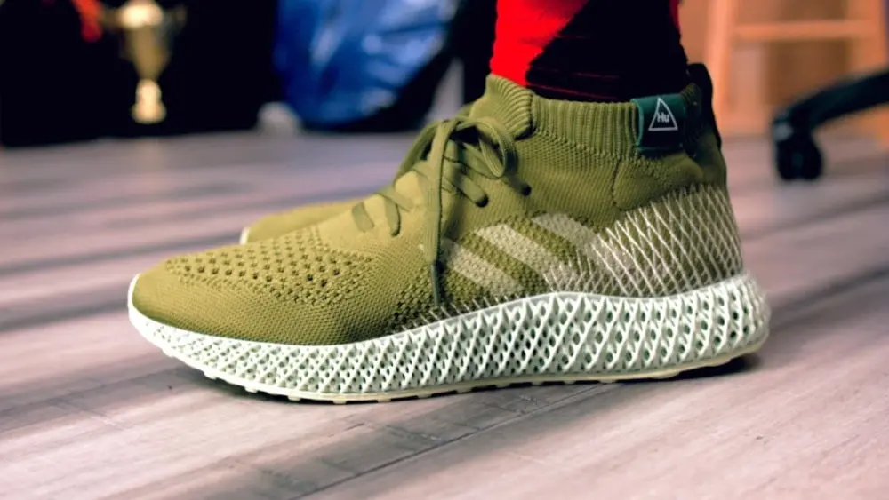 Giày Adidas Pharrell Williams x 4D Runner 'Olive' FV6334 - Ảnh 5