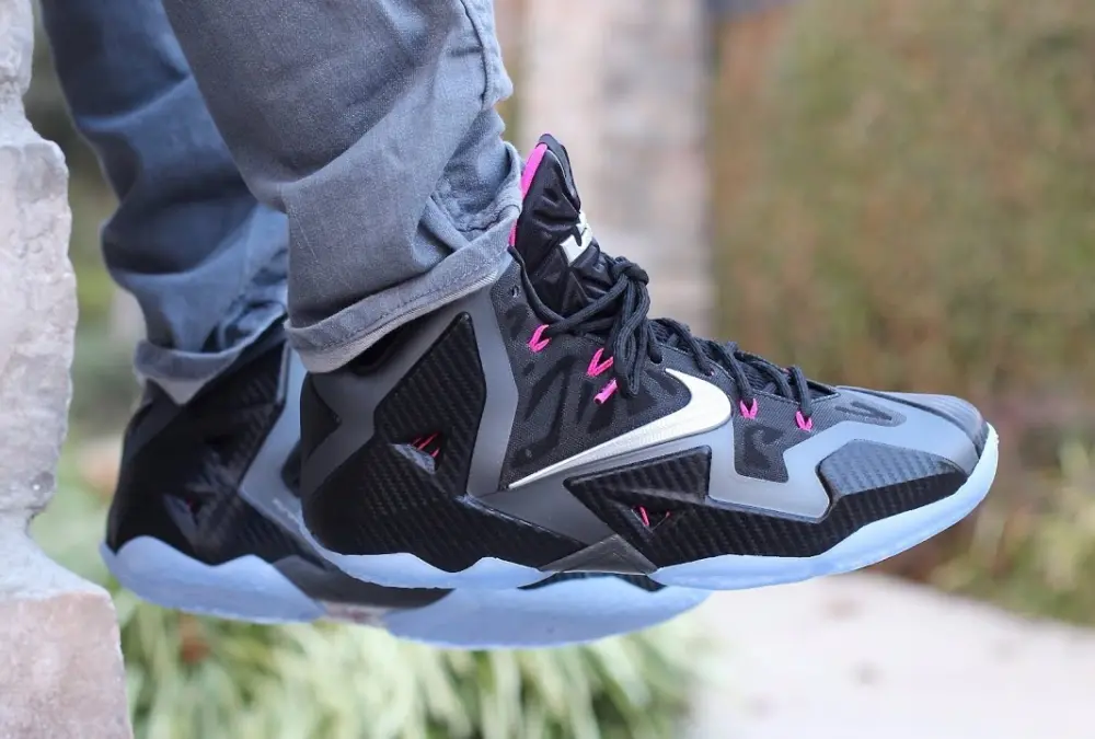 Giày Nike LeBron 11 'Miami Night' 616175-003 - Ảnh 4