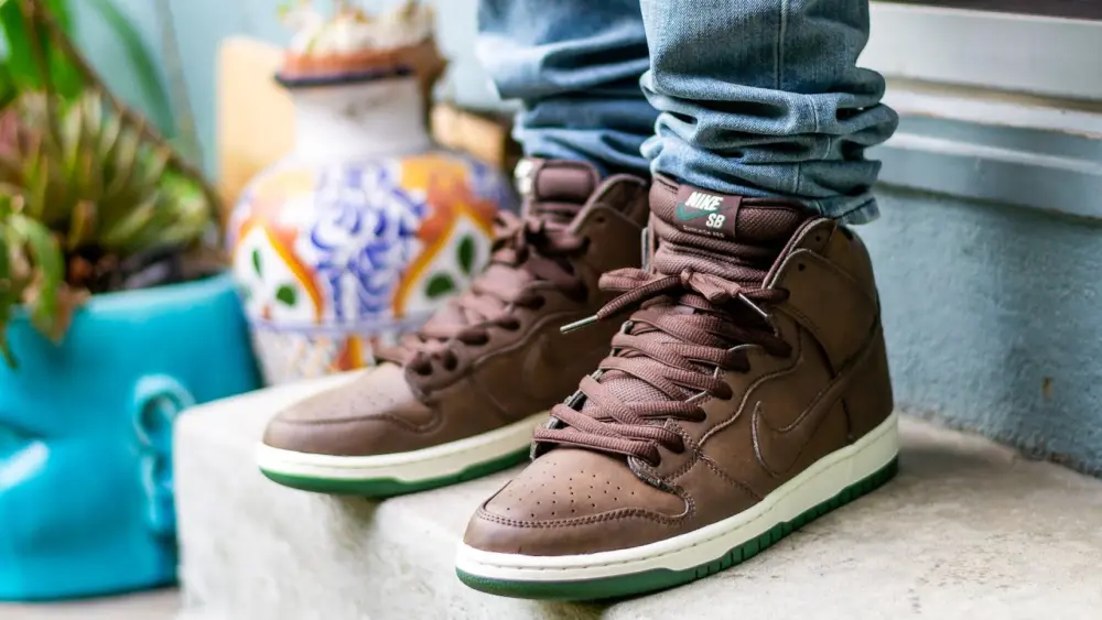 Giày Nike Dunk High SB Baroque Brown CV1624-200 - Ảnh 5