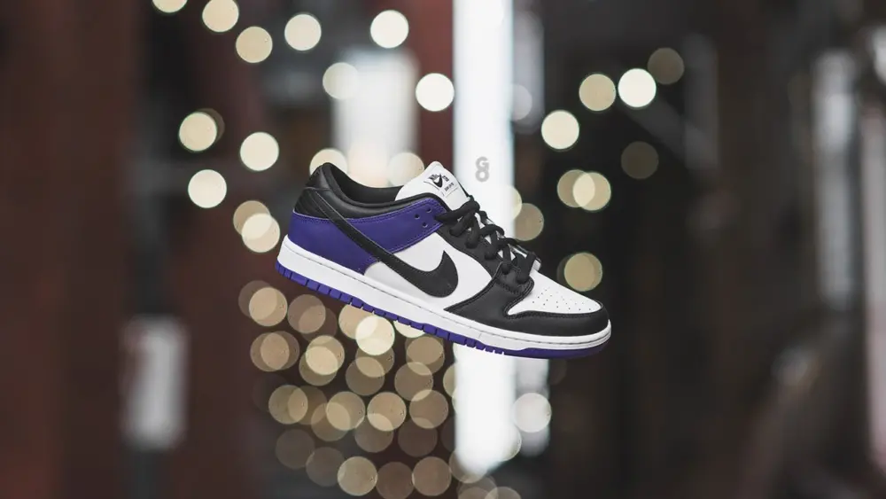 Alternative view of Giày Nike Dunk Low SB 'Court Purple' BQ6817-500