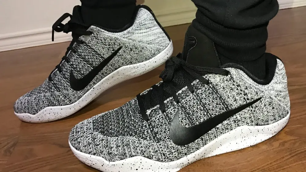 Giày Nike Kobe 11 Elite Low 'Oreo' 822675-100 - Ảnh 4
