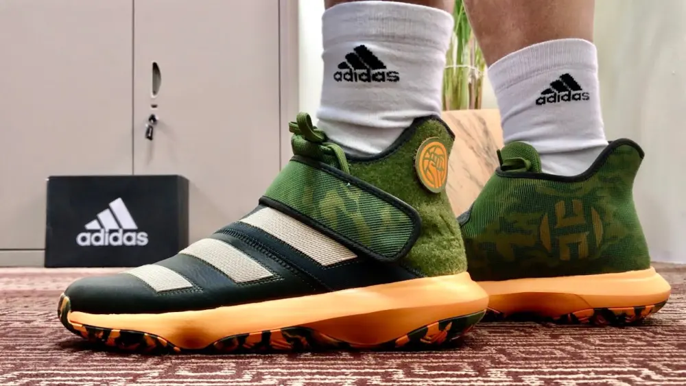 Alternative view of Giày Adidas Harden B 'Green Black' EF8775