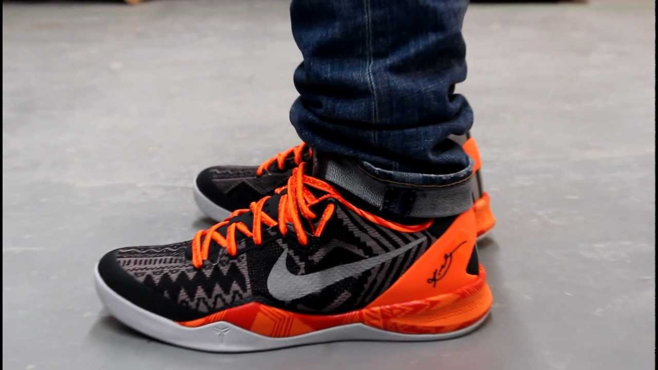 Giày Nike Kobe 8 System 'Black History Month' 583112-001 - Ảnh 4