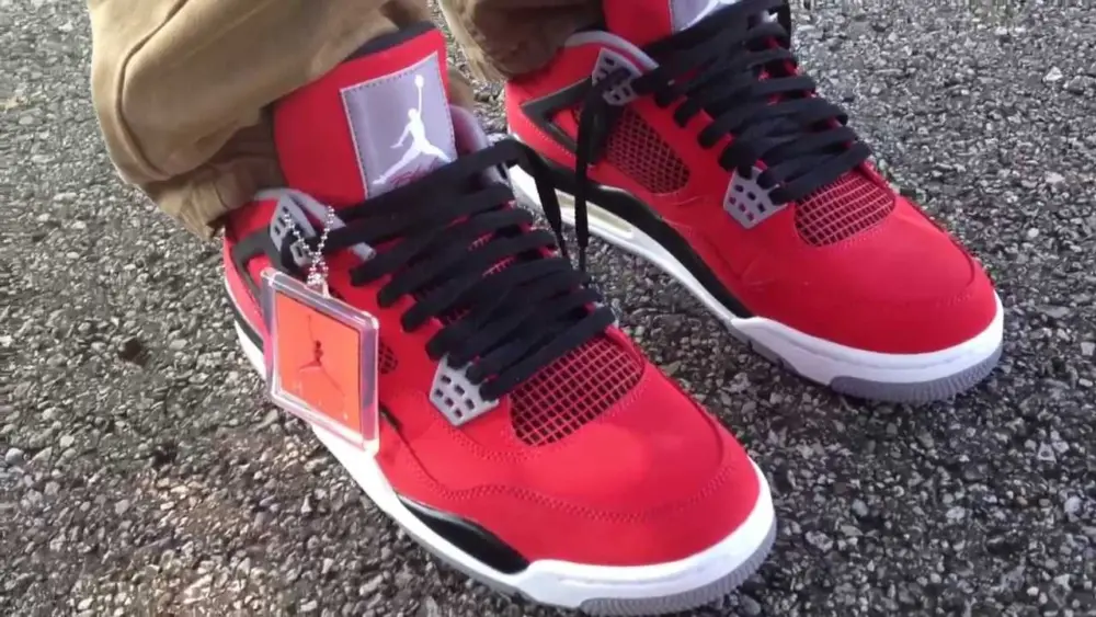 Giày Nike Air Jordan 4 Retro 'Toro Bravo' 308497-603 - Ảnh 6