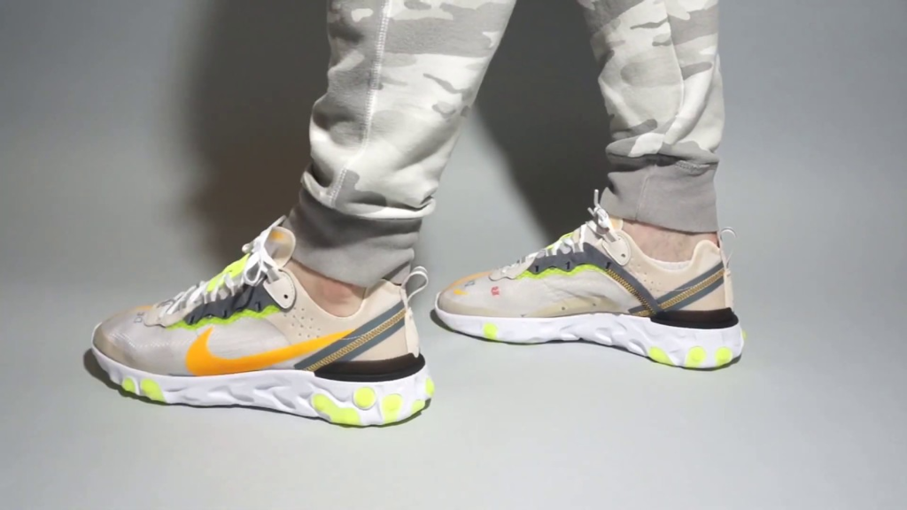 Giày Nike React Element 87 'Light Orewood' AQ1090-101 - Ảnh 2