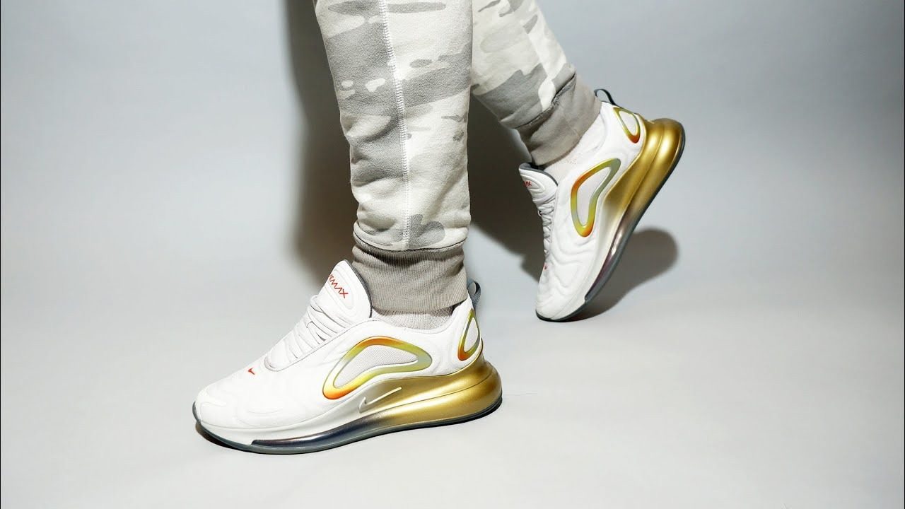 Giày Nike Air Max 720 'Gradient White Team Orange' CI3870-100 - Ảnh 4