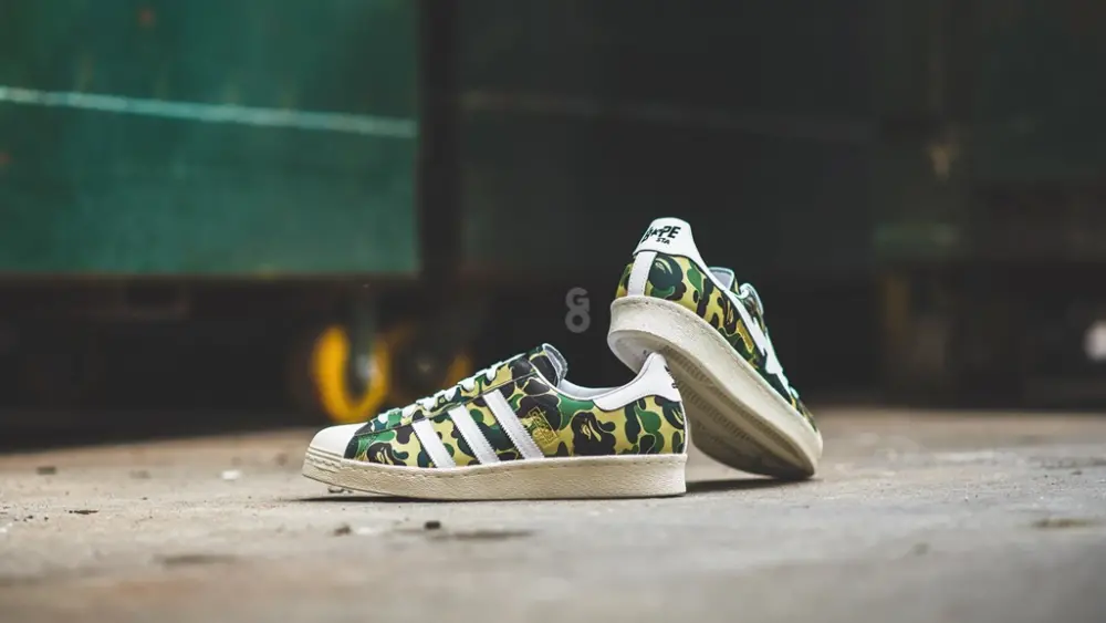 Giày Adidas BAPE x Superstar 80s 'ABC Camo' GZ8981 - Ảnh 3