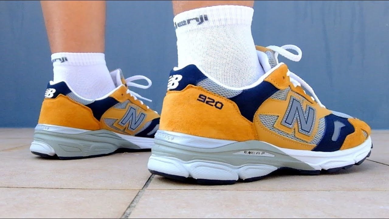 Giày New Balance 920 'Yellow Orange' M920YN - Ảnh 3
