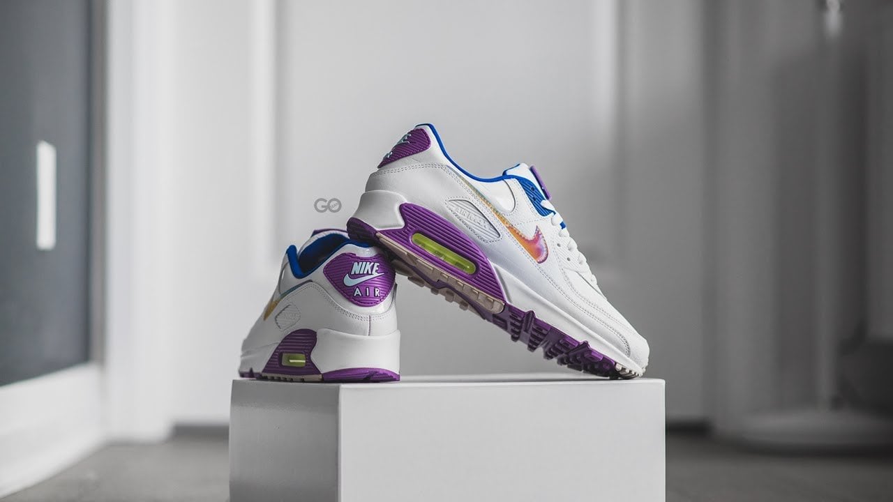 Giày Nike Air Max 90 SE 'Easter' CJ0623-100 - Ảnh 9